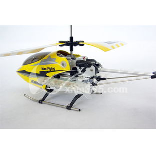 彩珀强悍精灵 黄白配色遥控直升机，开启空中探索之旅